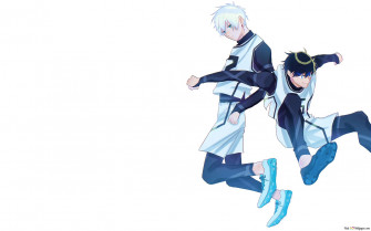 Yoichi Isagi And Seishirou Nagi From Blue Lock 4k Wallpaper