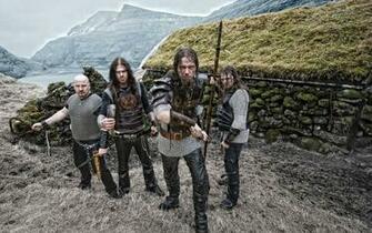 Wallpaper Tyr Warriors Band Mountains Bald