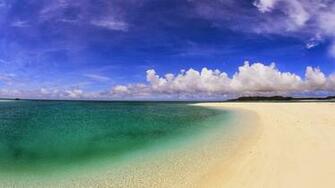 Wallpaper 1080p Blue Water White Sand Beach HD