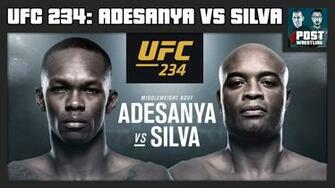 Ufc Post Show Israel Adesanya Vs Anderson Silva