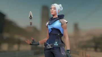 Game Bugged While Loading In And Created A Cool Jett Wallpaper