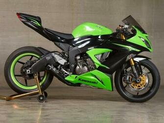 Black Full Stainless Steel Exhaust System For Kawasaki Zx6r