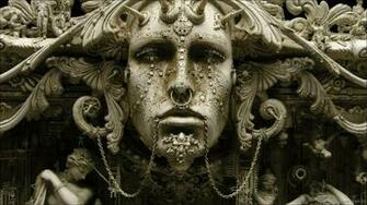 Art Sculptures Dark G Wallpaper