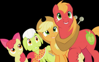 HD Wheres Waldo Characters No Background Apple Jack Family Mlp