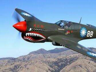 Warbird Curtiss P40 Wallpaper