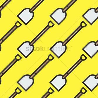 Seamless Shovel Background Vector Image Stockunlimited