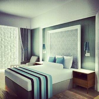 Try Framing Wallpaper Or Fabric For An Art Piece Headboard Hybrid