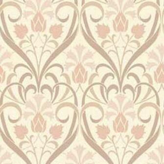 Wallpaper In Pink From Homebase Traditional