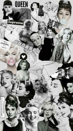 Background Marilyn Monroe Artwork Wallpaper