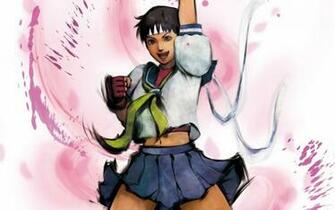 Street Fighter Sakura Wallpaper Video Games HD