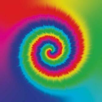Rainbow Tie Dye Background Mr Scott Logo