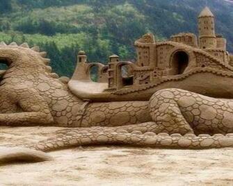 Sand Castle High Quality And Resolution Wallpaper On