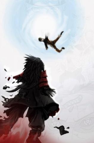 Watashiwa Naruto Vs Madara Wallpaper