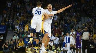 Stephen Curry And Klay Thompson Splash Brothers