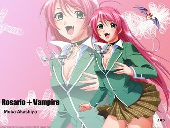 Manga Wallpaper Do Rosario Vampire Para O Teu Computador