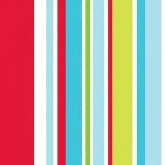 Long Island Stripe Kids Wallpaper Red Striped