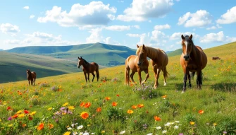 Horse Scenes Wallpaper