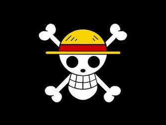 One Piece Anime Pirates Logos Wallpaper
