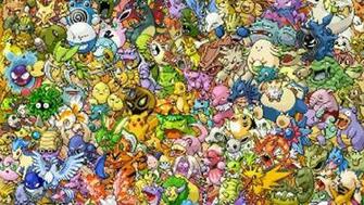 Shiny Pokemon Wearing Evolution Hoodies Image