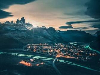 Mountains Village National Park Los Glaciares