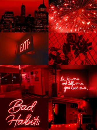 Red Wallpaper iPhonewallpaper Aestheti