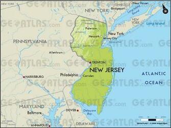 New Jersey Map