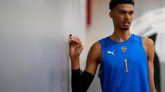 Ap Inter On With Nba Prospect Victor Wembanyama