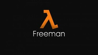 Half Life Gordon Man Lambda HD Wallpaper Games