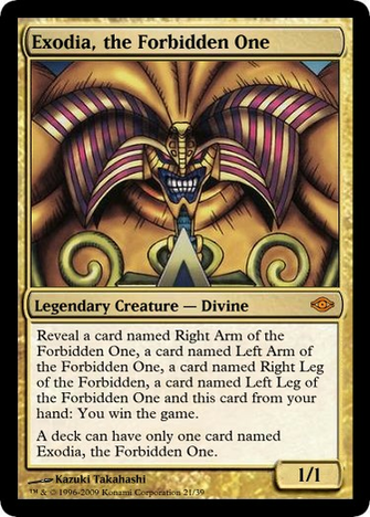 Mtg D Exodia By Eternaldeath09