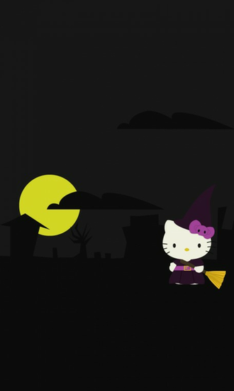 Blueberrythemes Hello Kitty Wallpaper Halloween Edition
