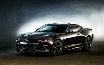Chevrolet Camaro Black Wallpaper HD Car