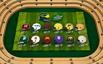 Scrap Wood Season Michigan Football Fan Art