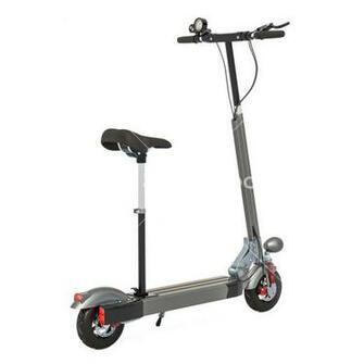 Electric Kick Scooter 3d Rendering Isolated On White Background