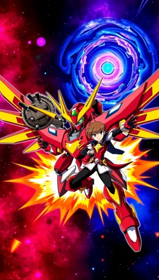 Gurren Lagann Phone Wallpaper