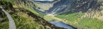 Glendalough Scenic Image Wallpaperfusion By Binary