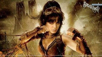 Vanessa Hudgens Blondie In Sucker Punch Wallpaper