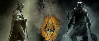 Wallpaper The Elder Scrolls Skyrim Symbol Warrior
