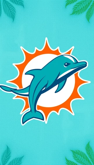 Miami Dolphins Logo Wallpaper