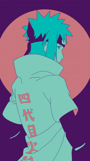 Get The Technology From Minato With Amazing iPhone Wallpaper