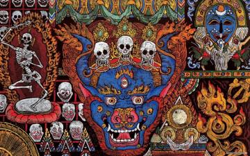 Wallpaper Art Tibetan Thangka Painting