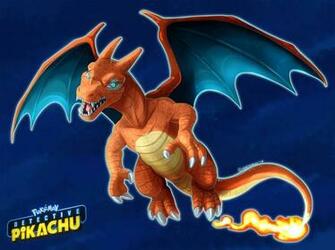 Detective Pikachu Charizard By Natsuakai