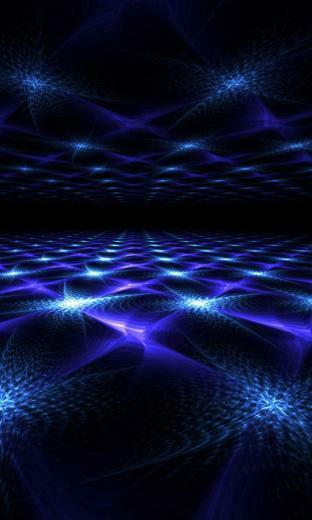 Blackberry Z10 Wallpaper Fractal Lights