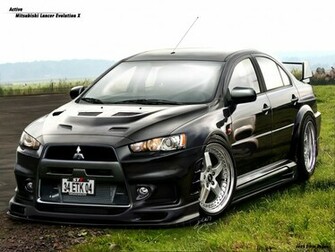 Mitsubishi Lancer Evolution X HD Wallpaper Res