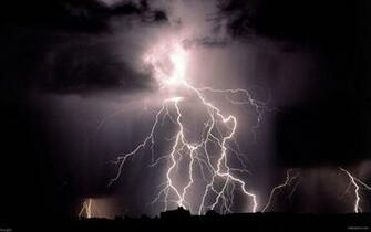 Lightning Widescreen Wallpaper