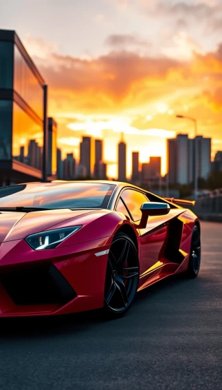 Lamborghini Aventador Phone Wallpaper