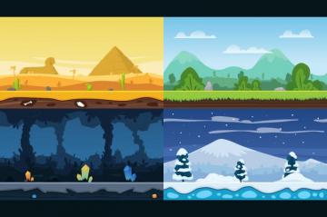 Parallax 2d Game Background Craftpix Net