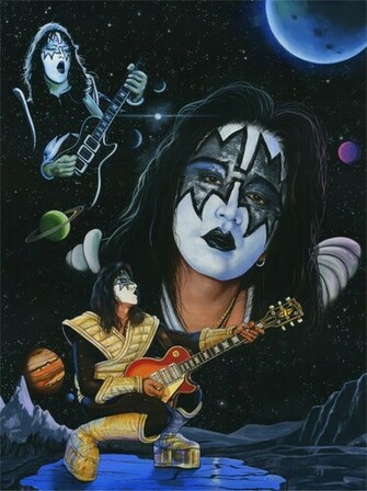 Ace Frehley Kiss By Ed Lloyd