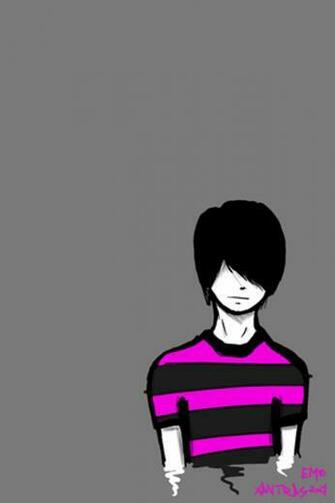Emo Boy iPhone Wallpaper And 4s