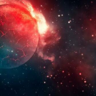 Space World Disaster iPad Wallpaper iPhone