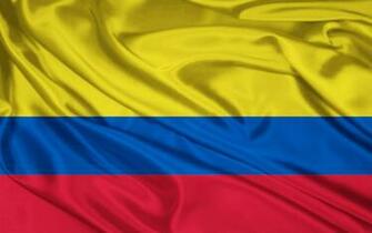 Colombia Flag Wallpaper Stock Photos